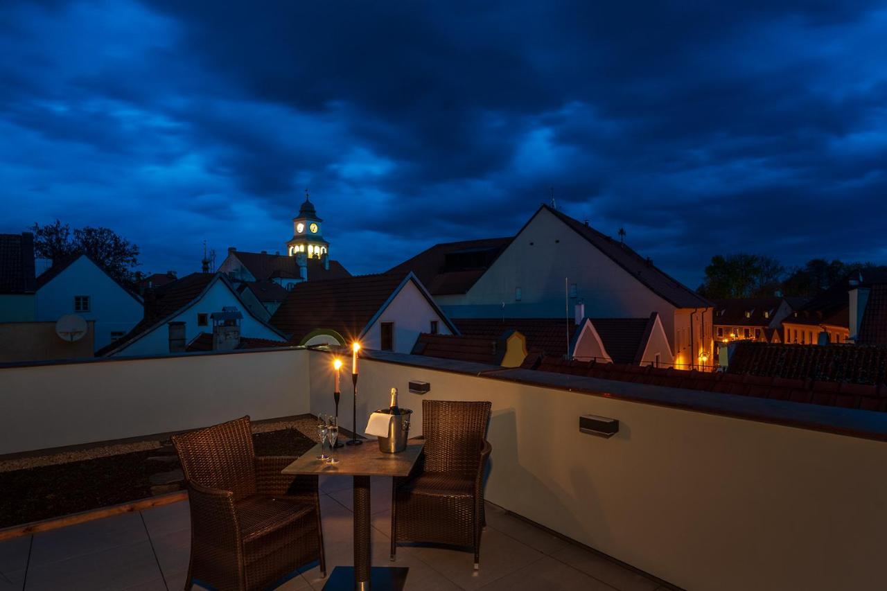 Hotel Bily Jednorozec Třeboň 外观 照片